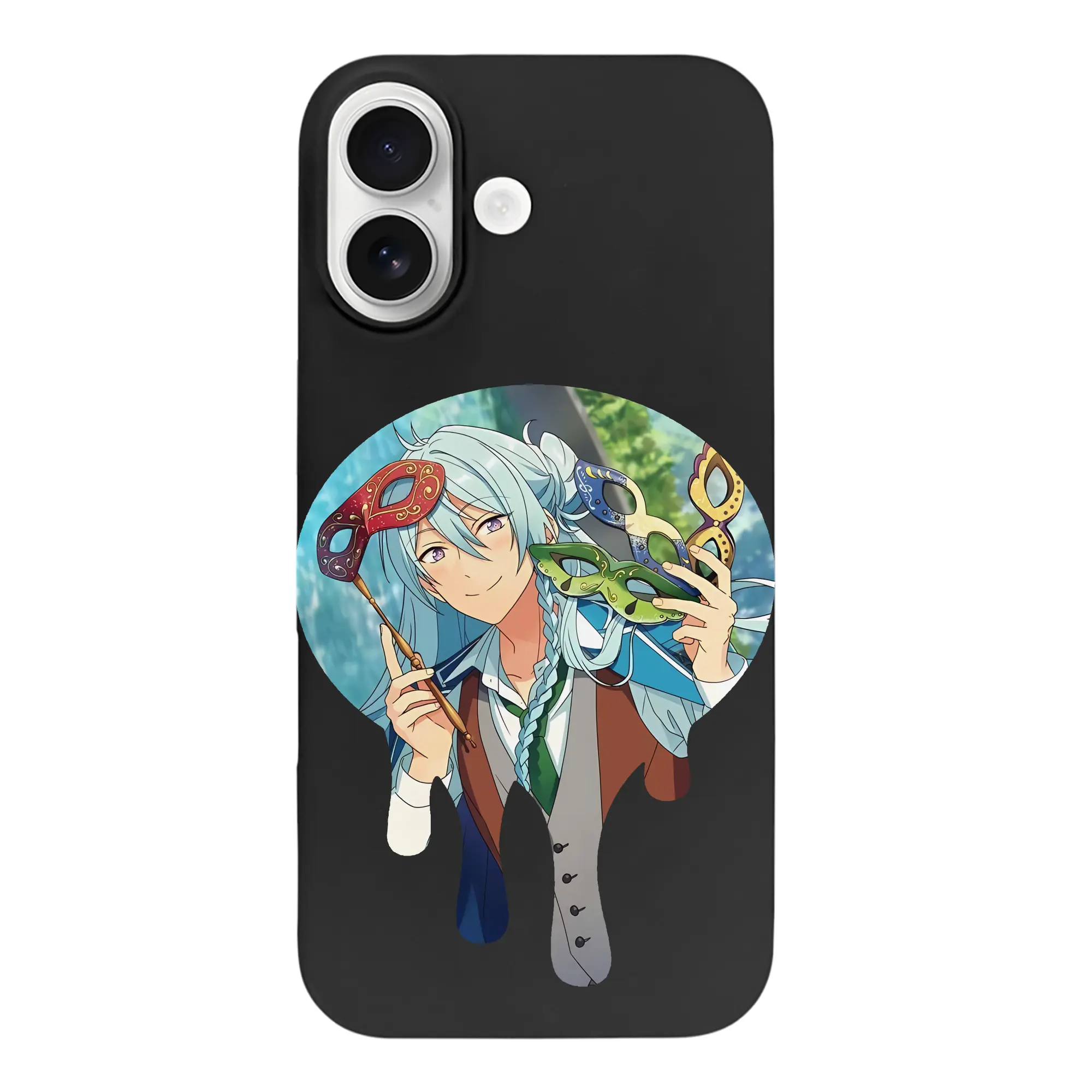 あんさん ぶる グッズ fine 日日樹渉 - iPhone 17 シリーズ シリコンケース 薄型 耐衝撃 指紋防止 ソフトタッチカバー 精密フィット 傷防止 保護ケース iPhone 17/17 Air/17 Pro/17 Pro Max 対応